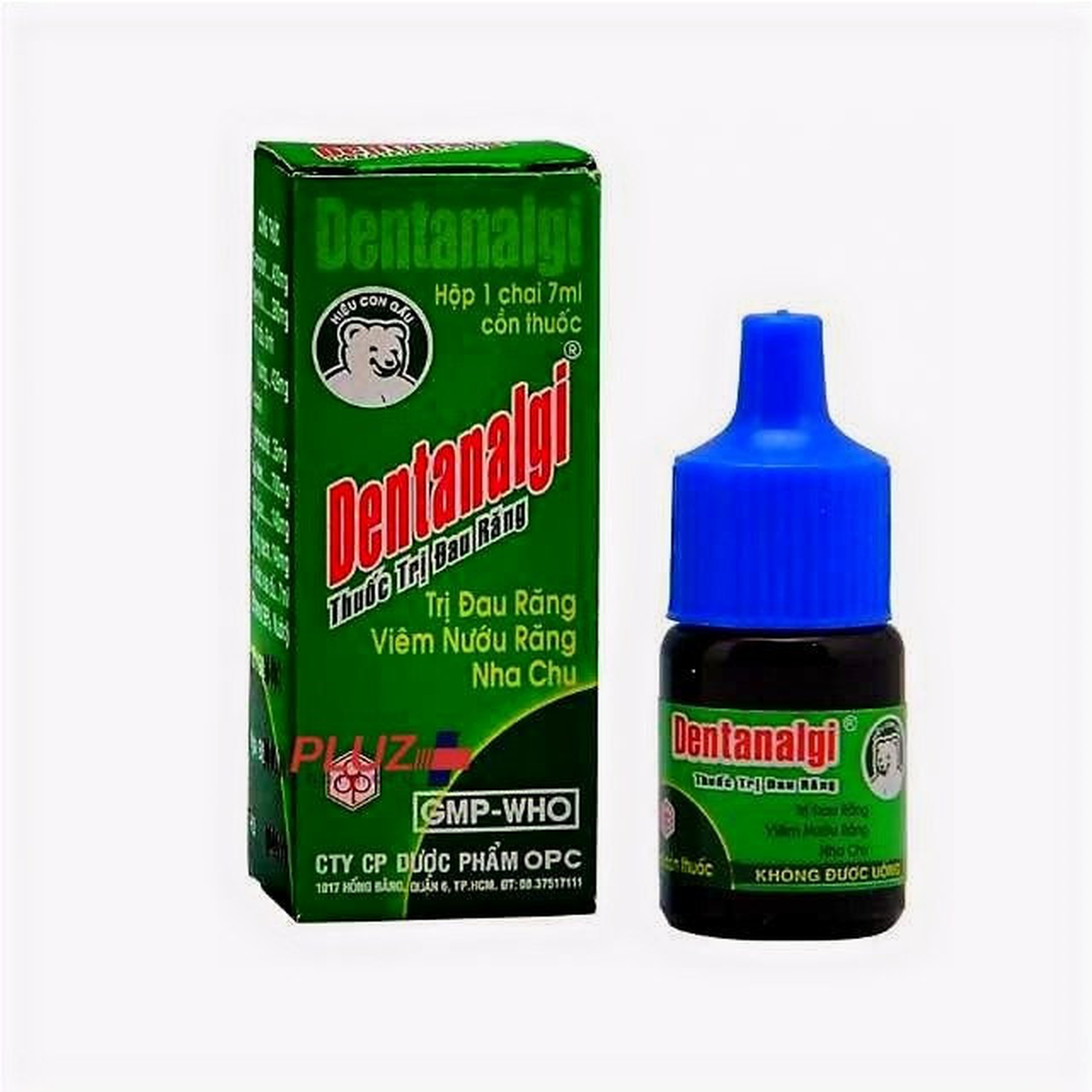 Thuốc Dentanalgi trị đau răng, viêm nướu răng, viêm nha chu (Hộp 1 chai 7ml)