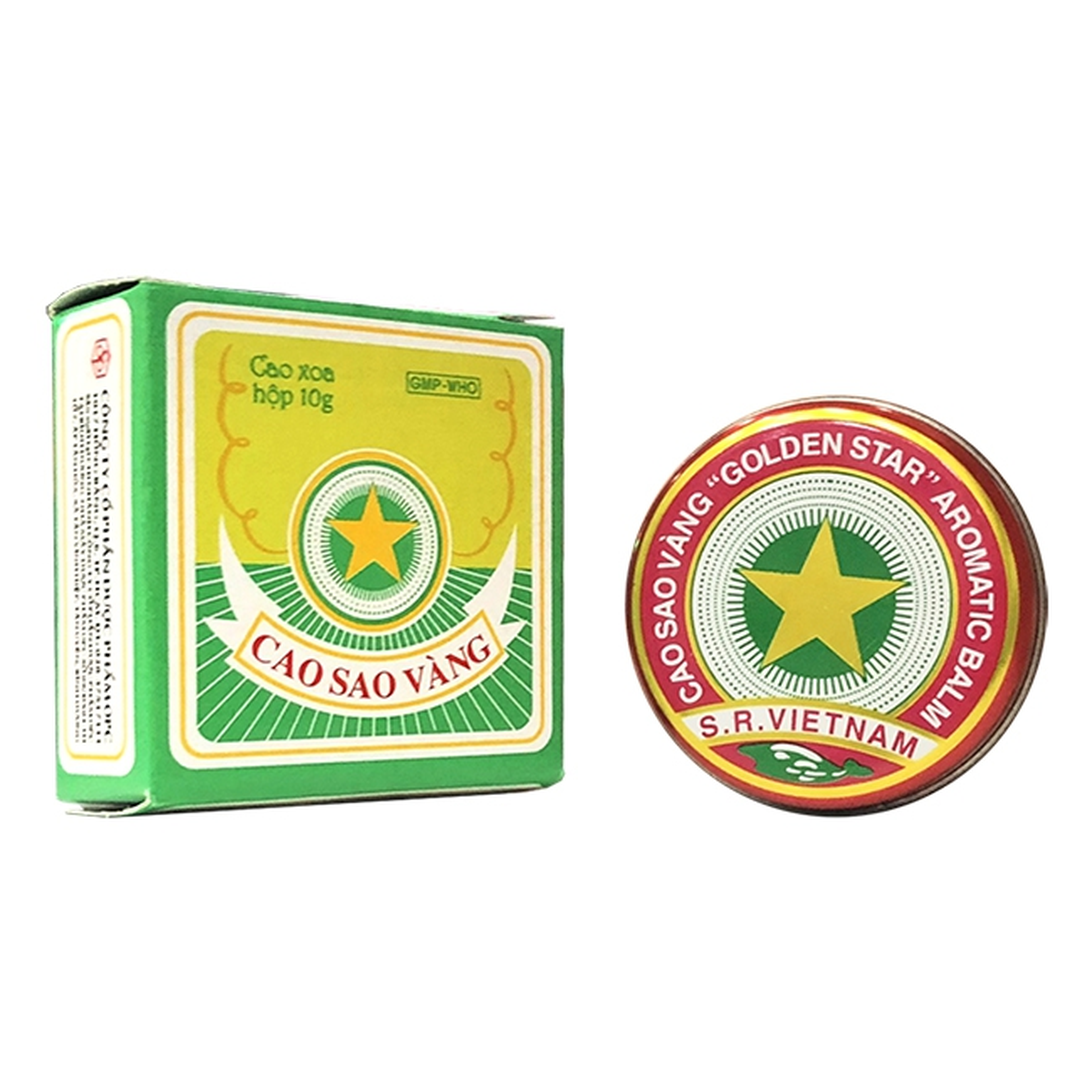 Cao sao vàng trị cảm cúm, sổ mũi, nghẹt mũi, chóng mặt, say tàu xe (hộp 10g)