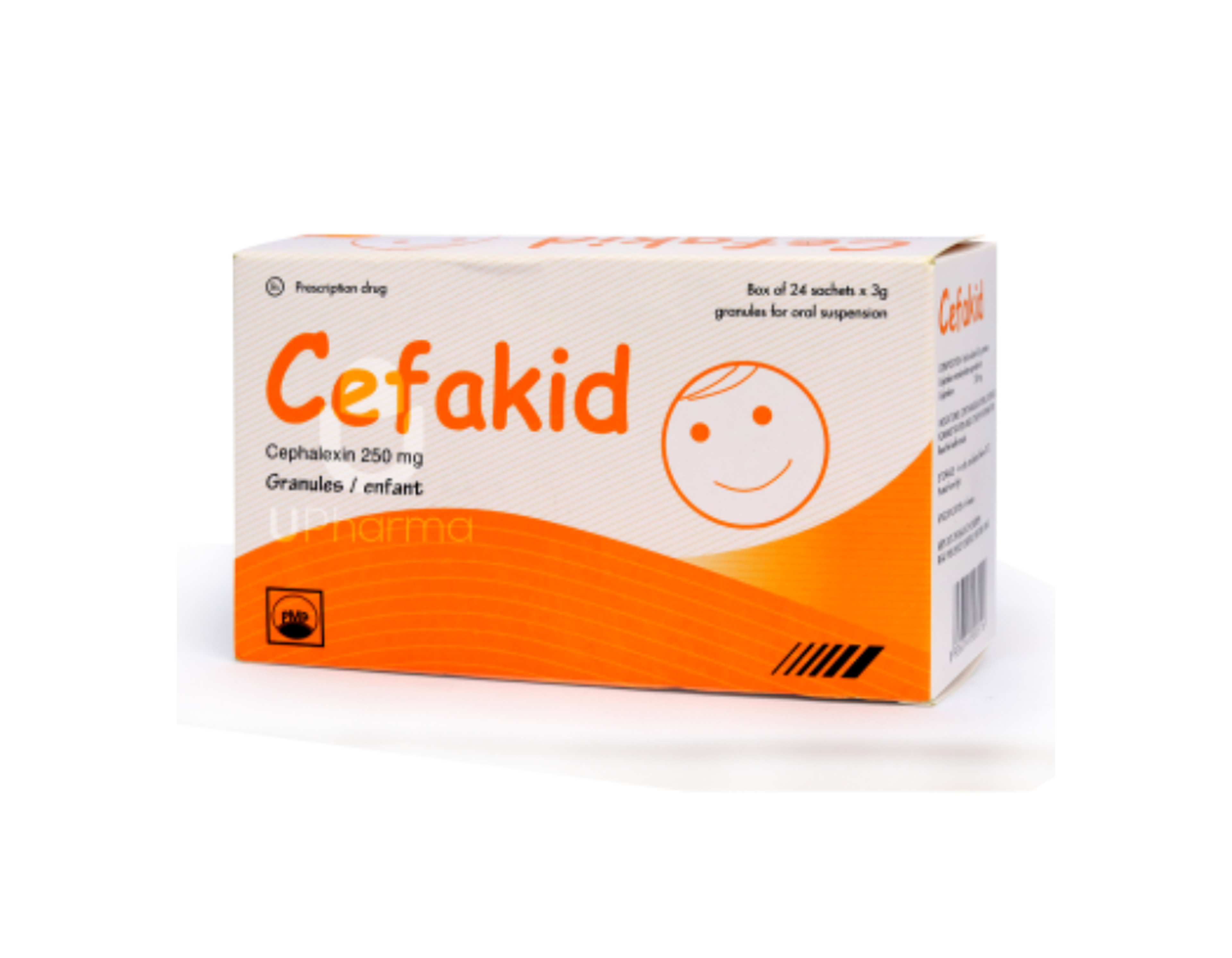 Thuốc Cefakid Sac 250mg điều trị các nhiễm khuẩn do các vi khuẩn nhạy cảm (Hộp 24 gói)