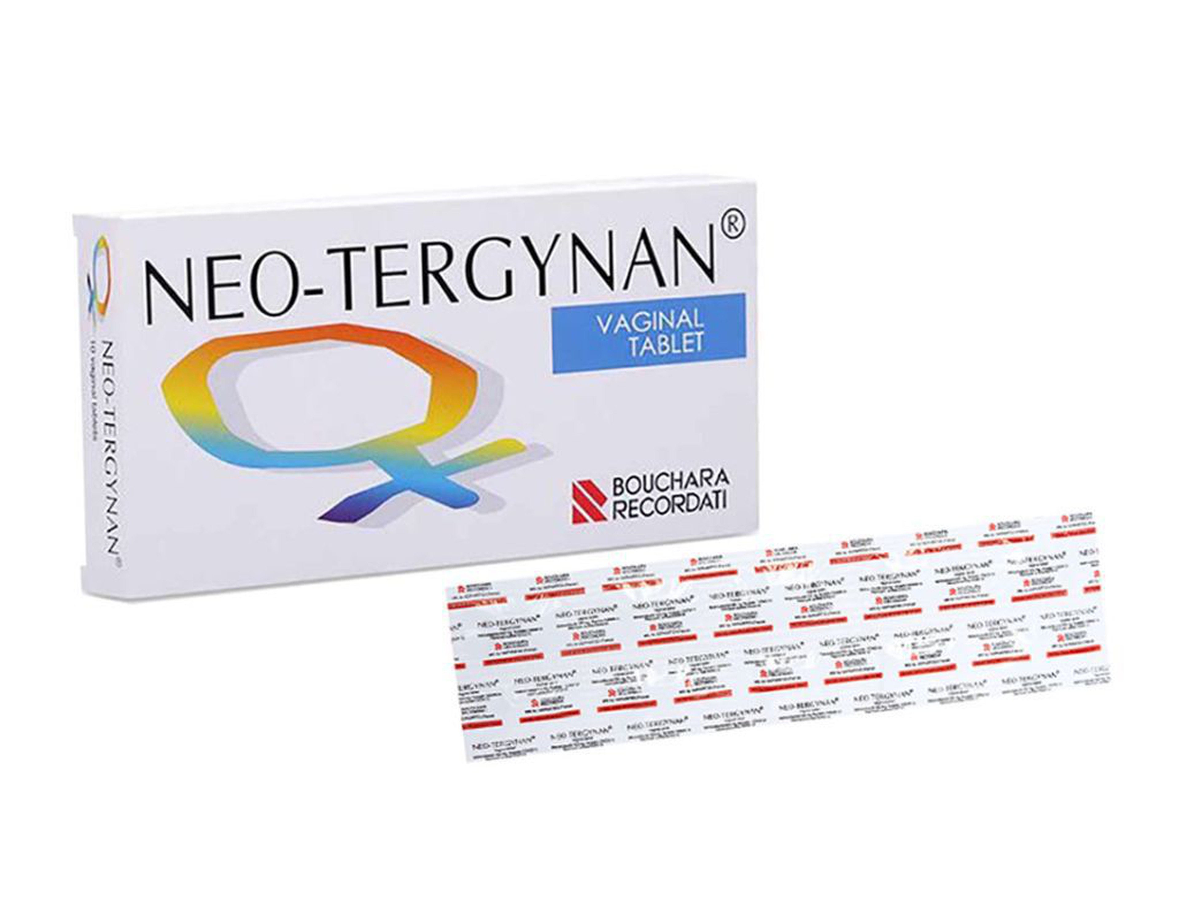 Viên đặt âm đạo Neo-Tergynan trị viêm âm đạo (1 vỉ * 10 viên)