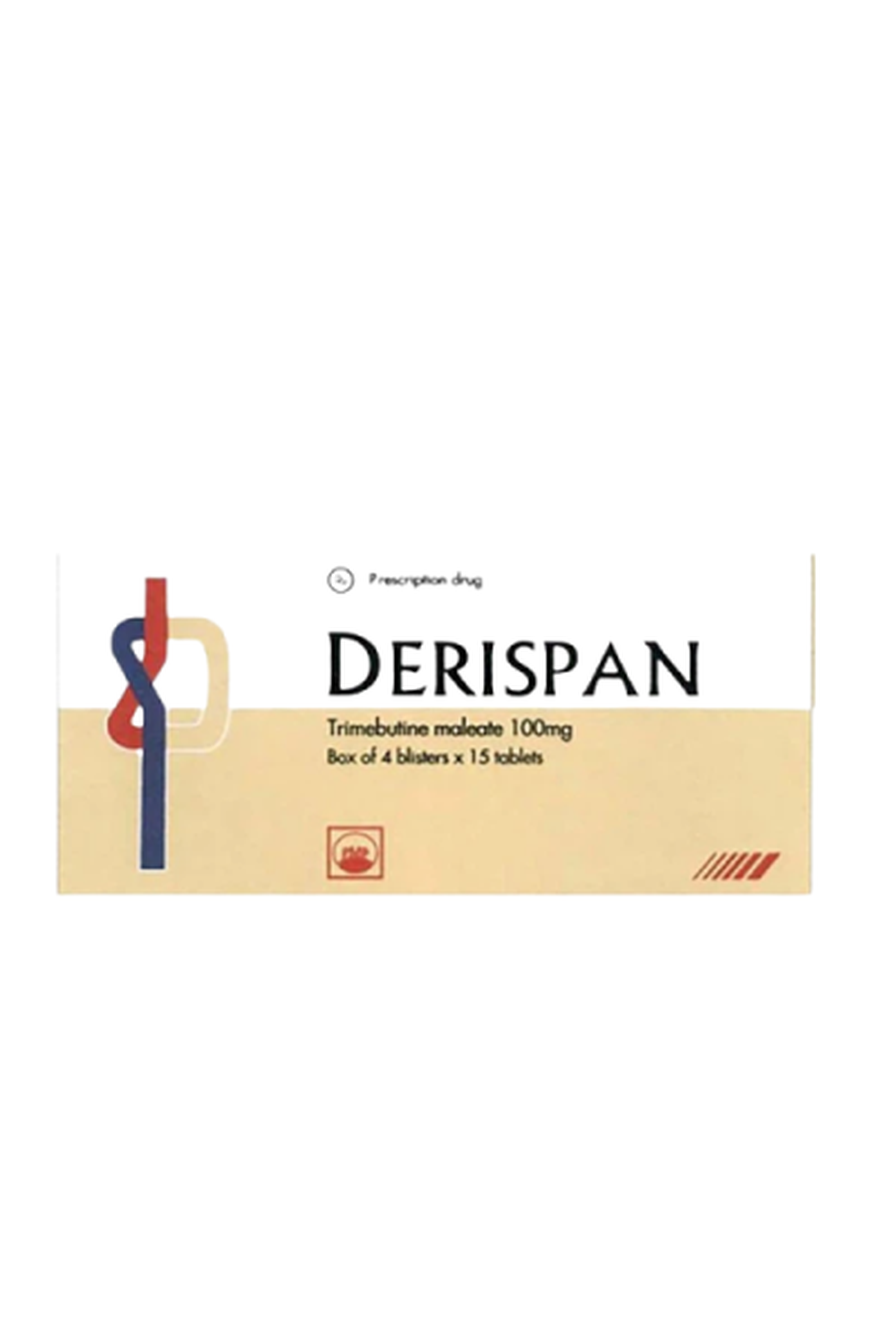 Thuốc Derispan 100mg Pymepharco điều trị rối loạn tiêu hoá (4 vỉ x 15 viên)