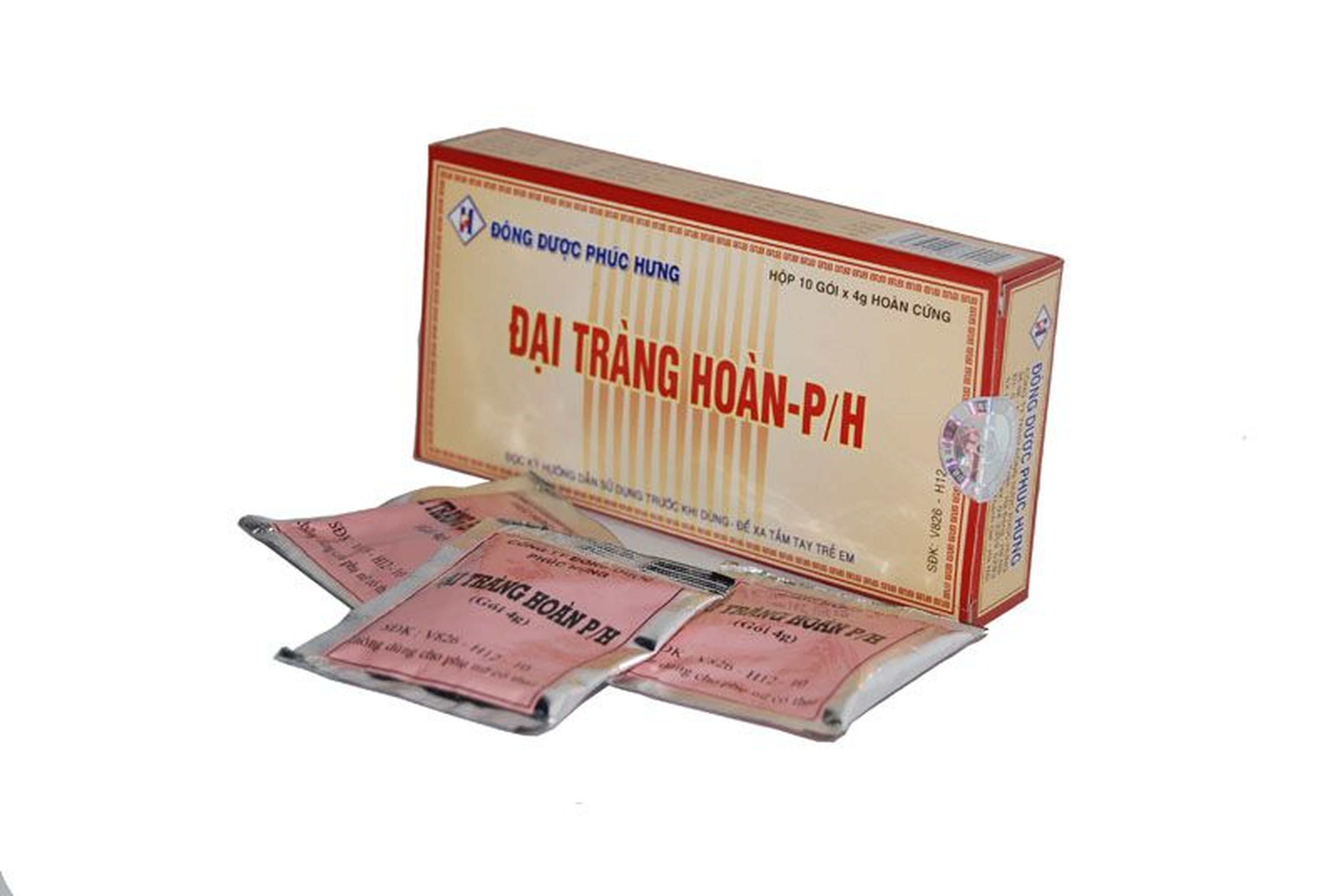 Thuốc Đại Tràng Hoàn P/H hỗ trợ điều trị viêm đại tràng cấp và mãn tính (hộp 10 gói * 4g)