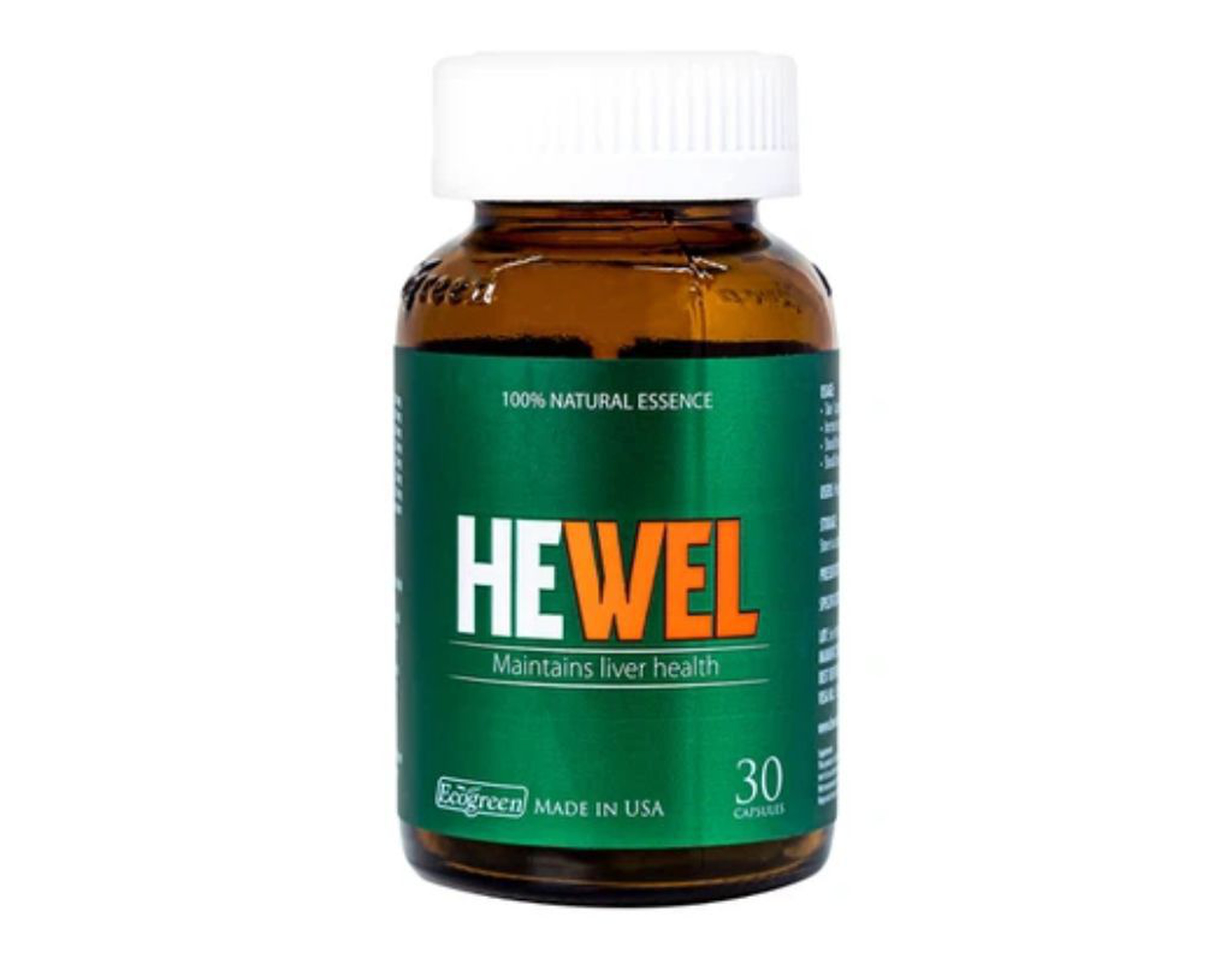 Viên uống Hewel tăng cường giải độc, bảo vệ gan (Hộp 1 lọ 30 viên)