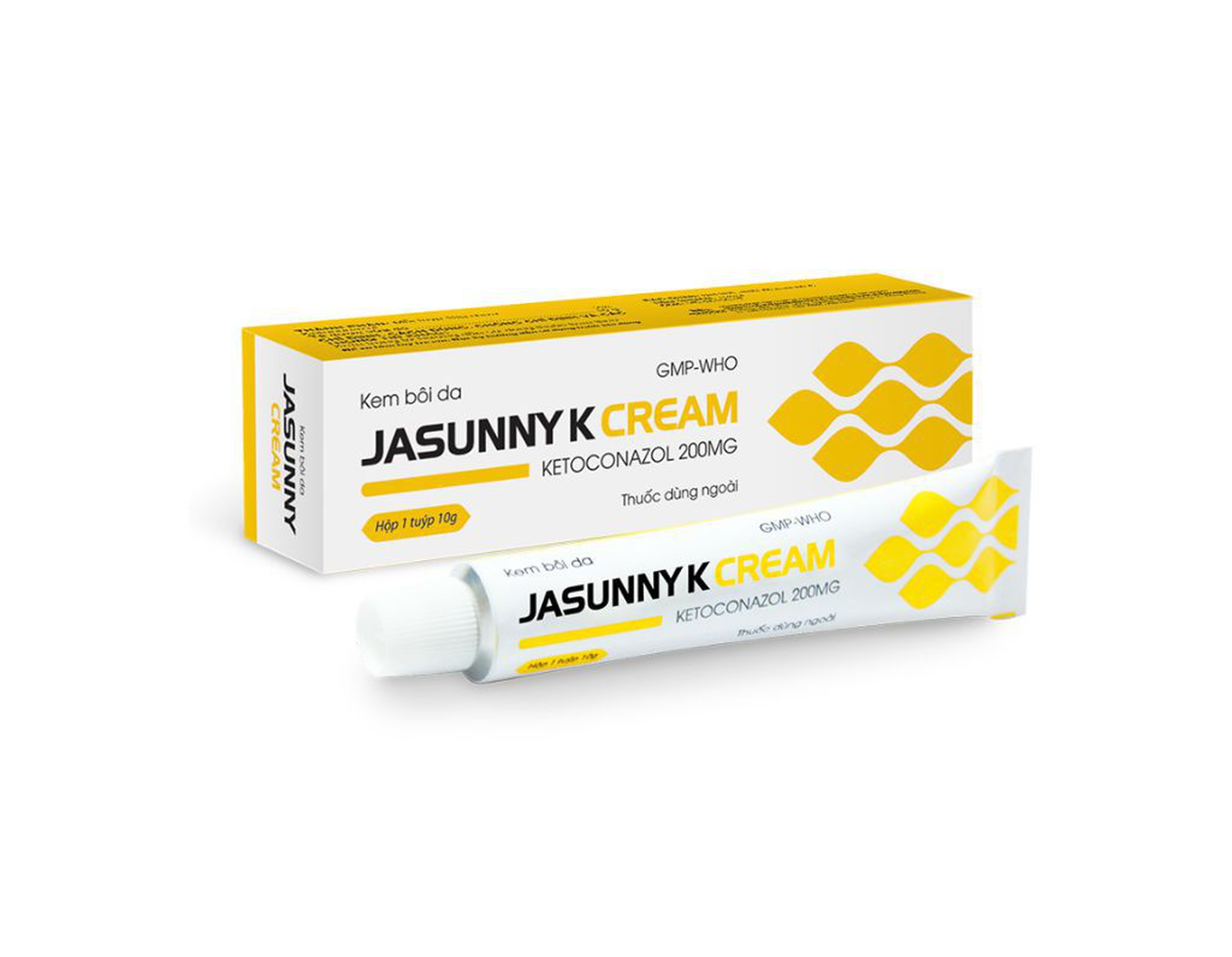 Kem bôi Jasunny Cream 200mg điều trị nấm ngoài da (Tuýp 10g)