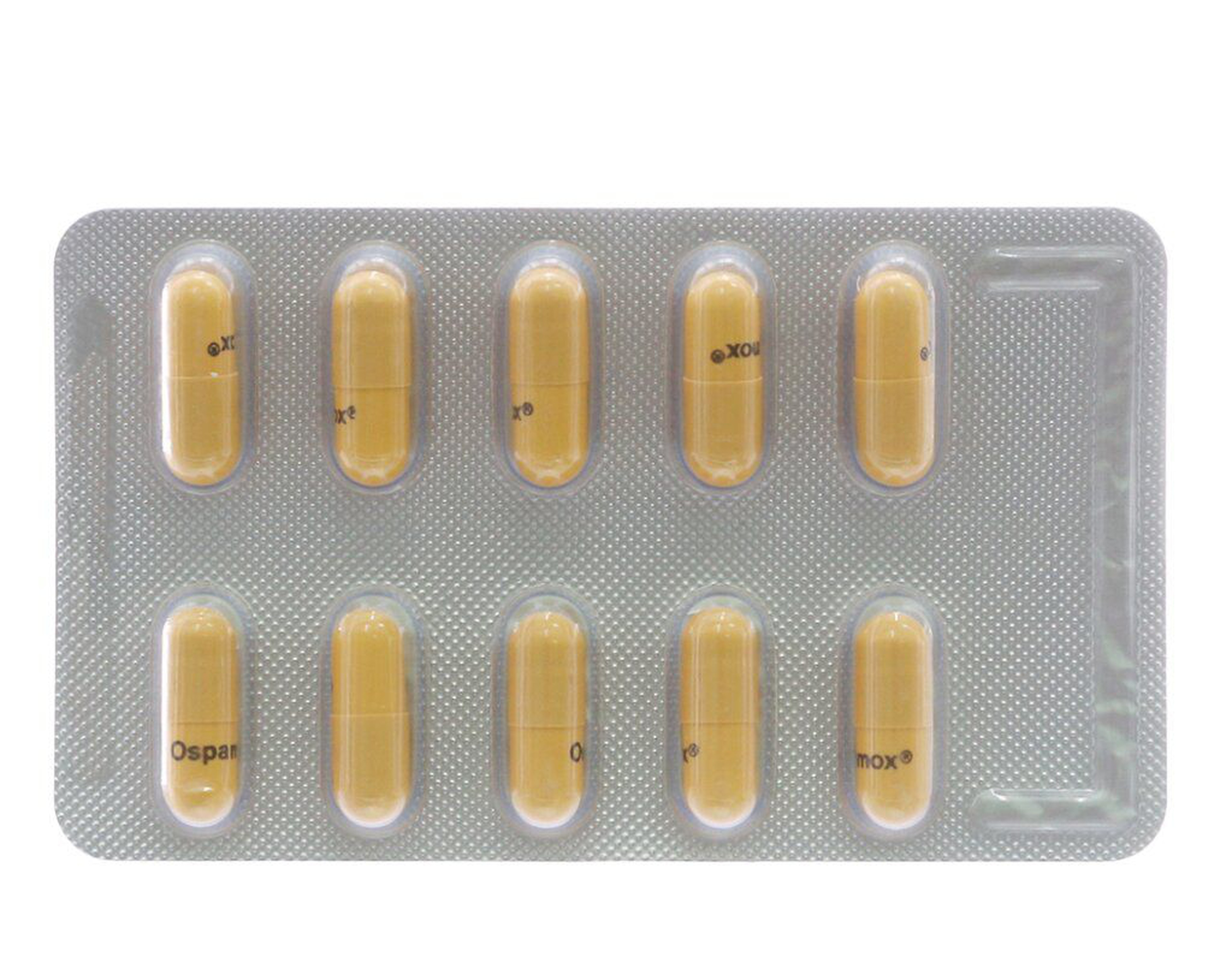 Thuốc Ospamox 250mg điều trị nhiễm khuẩn do các vi khuẩn nhạy cảm (Hộp 10 vỉ x 10 viên)