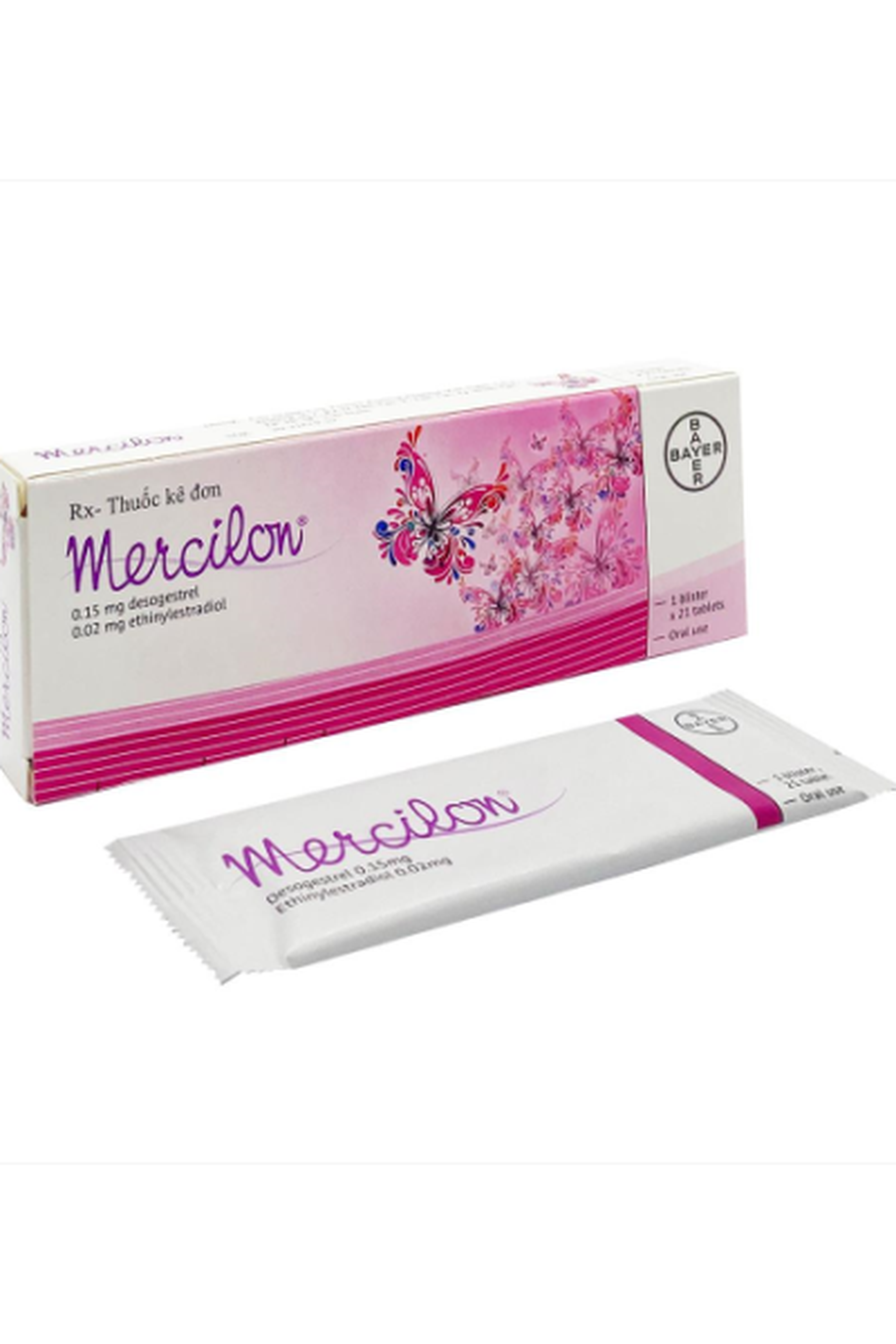 Thuốc Mercilon giúp tránh thai hằng ngày (hộp 1 vỉ * 21 viên)