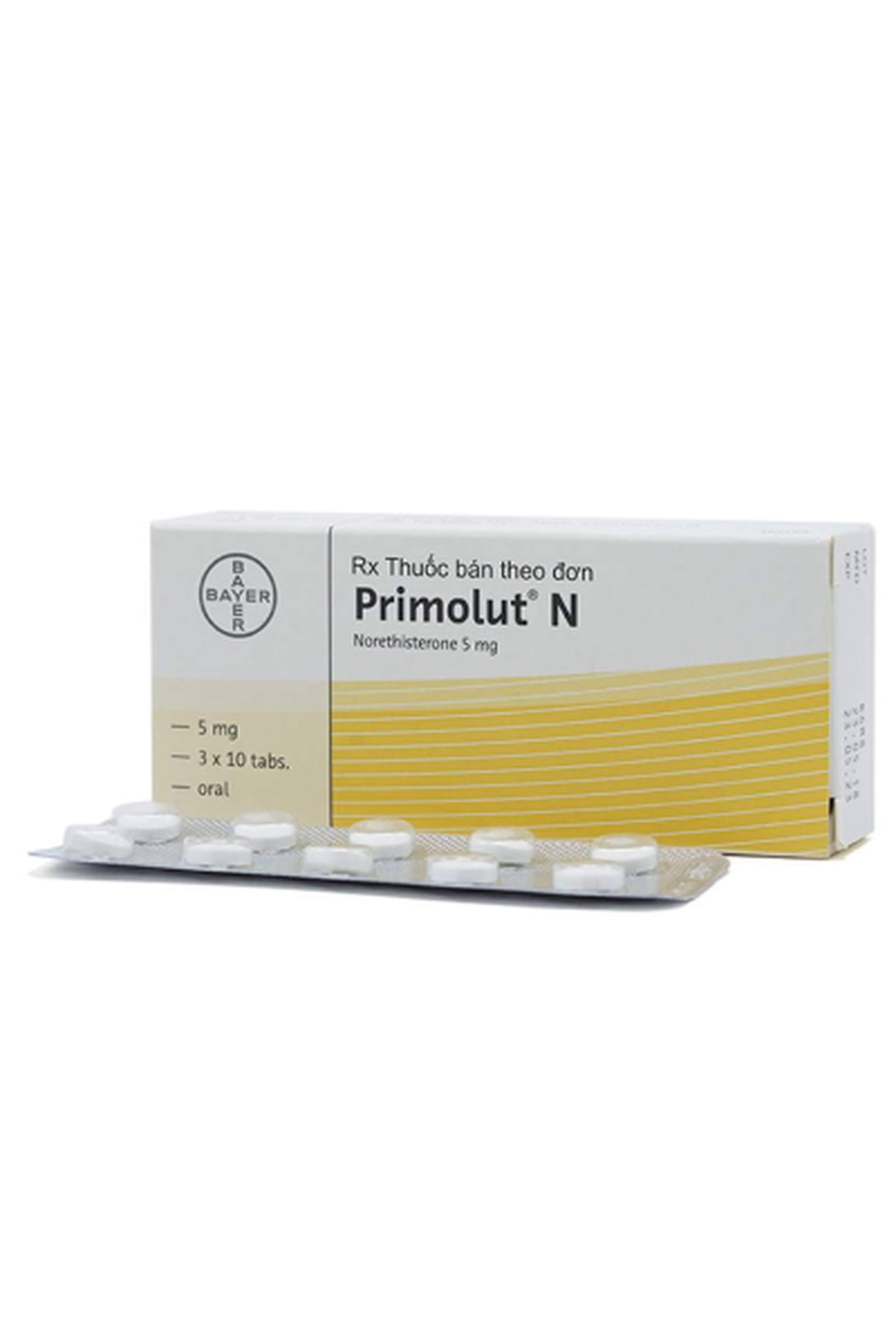 Thuốc Primolut N điều trị xuất huyết (Hộp 2 vỉ x 15 viên)