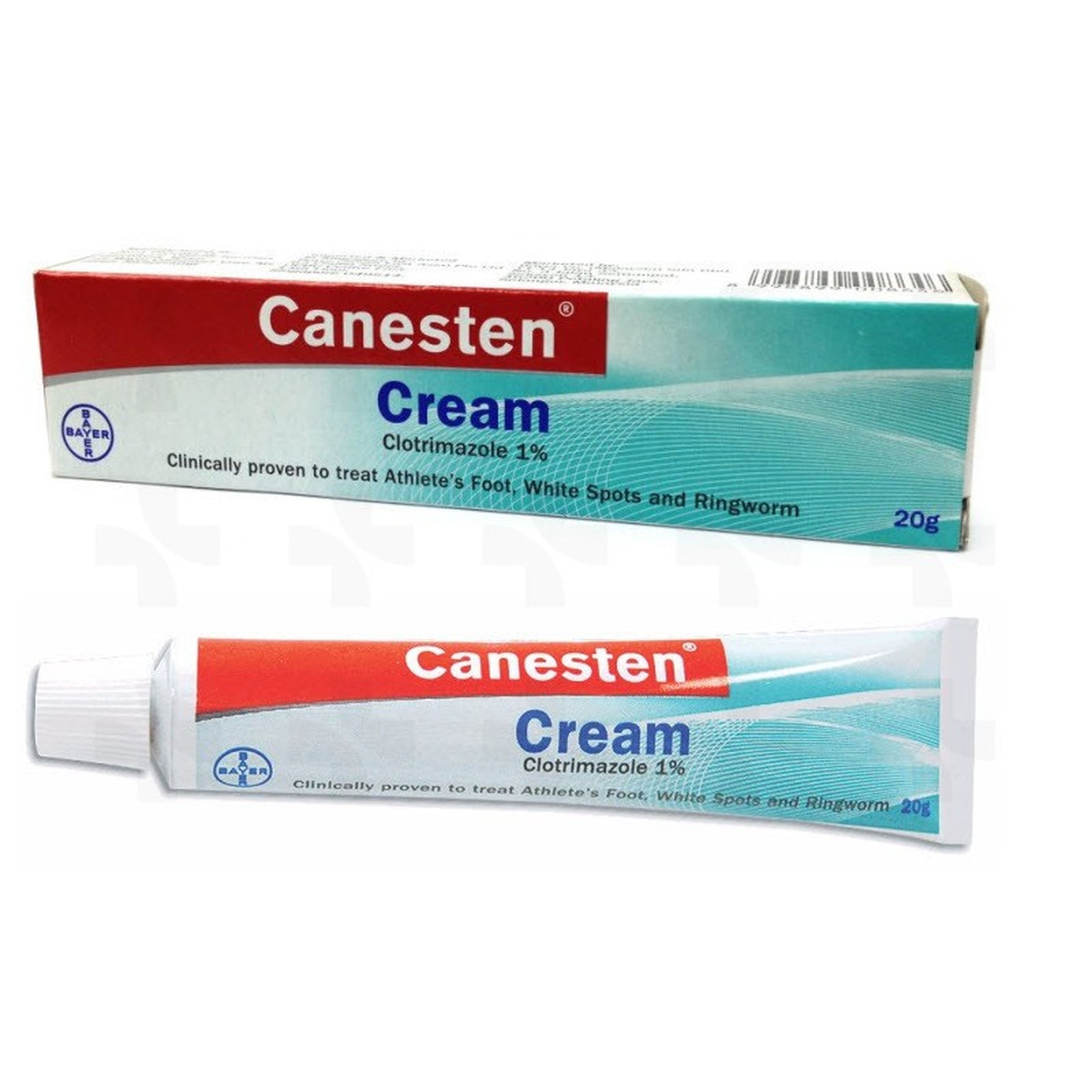 Thuốc bôi Canesten Cream 1% điều  trị các bệnh nhiễm nấm ngoài da (tuýp 20g)