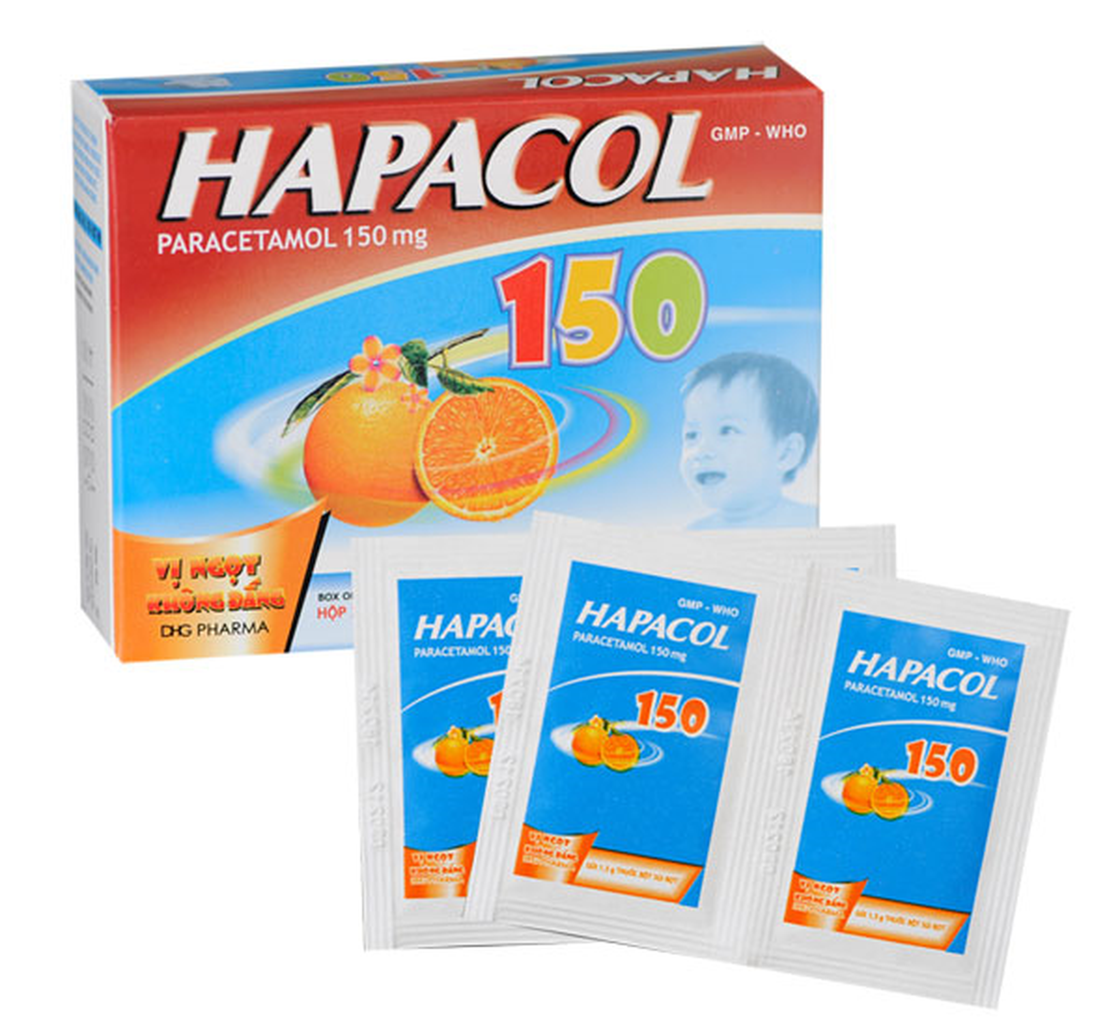 Thuốc bột sủi bọt Hapacol 150 giúp giảm đau – hạ sốt hữu hiệu