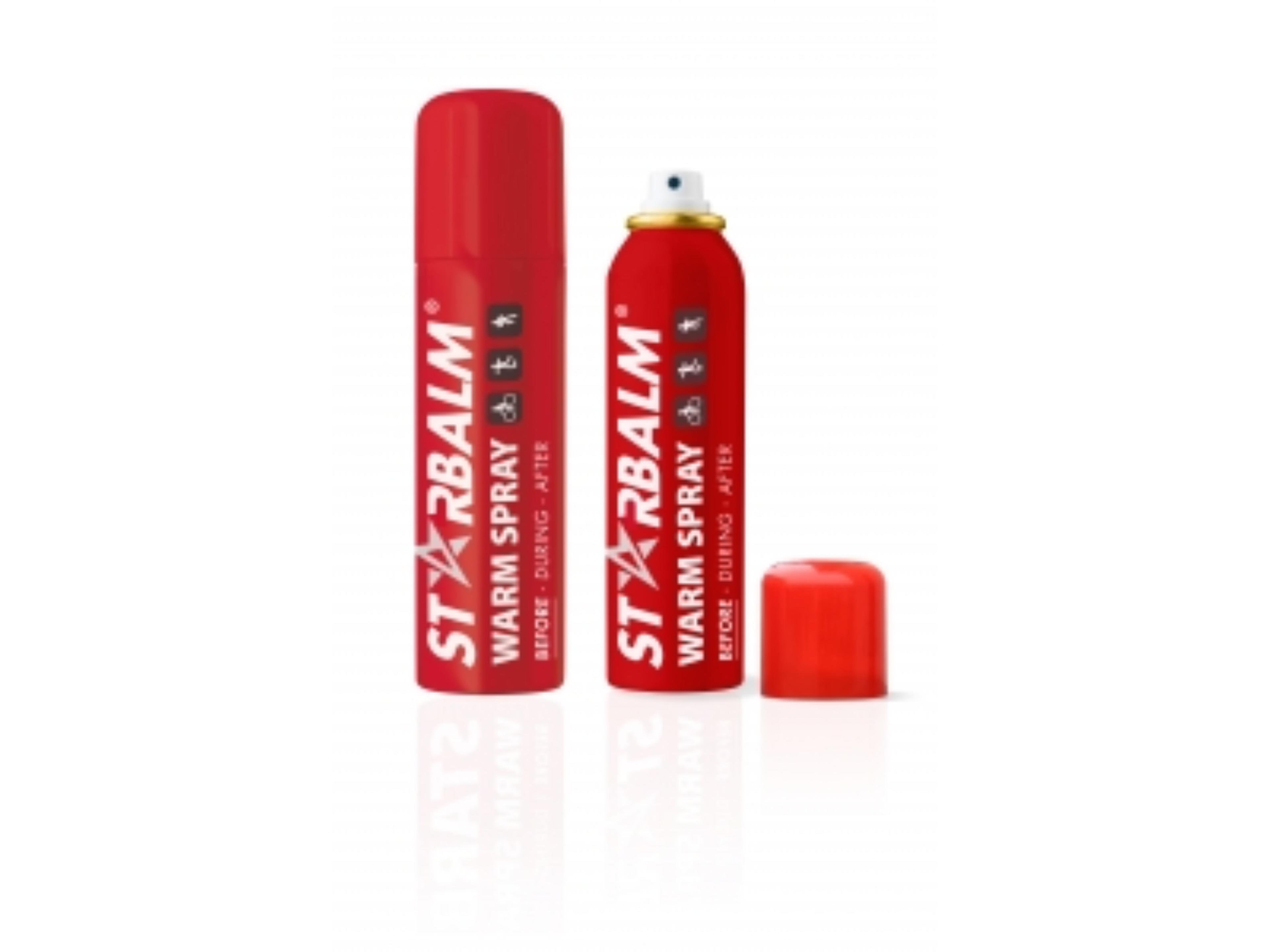 Xịt nóng Starbalm Warm Spray làm nóng, giảm đau cơ (Chai 150ml)
