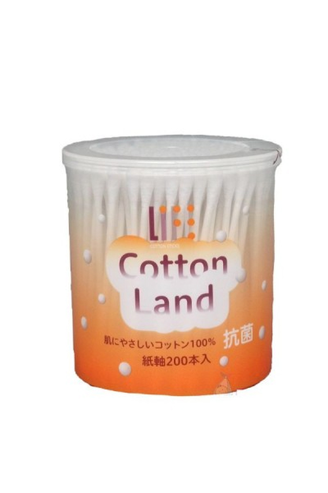 Tăm Bông Life Cotton Land vệ sinh cá nhân (Hộp 200 chiếc)