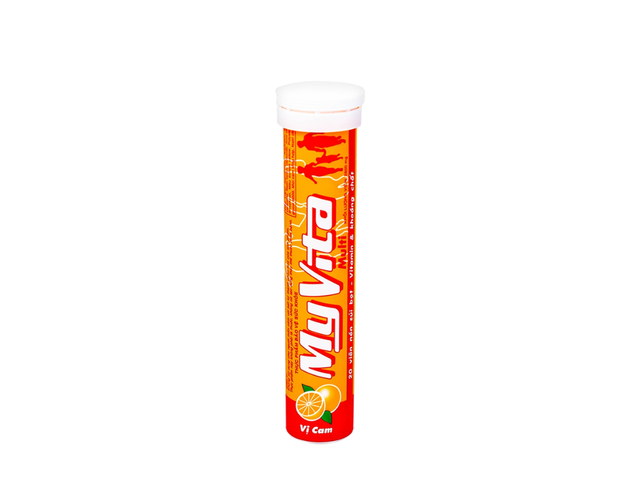 Viên sủi Myvita Multi bổ sung vitamin và khoáng chất (Tuýp 20 viên)