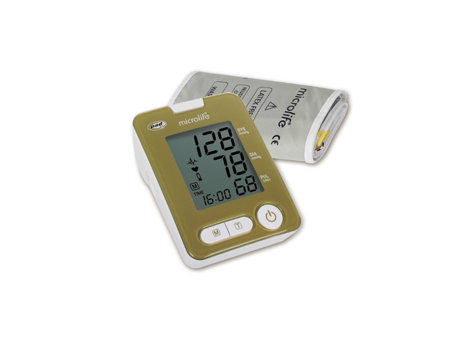 Máy đo huyết áp bắp tay Microlife BP3NM1-3E hỗ trợ đo huyết áp và nhịp tim (Hộp 1 cái)