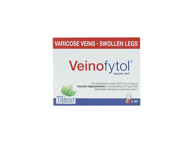 Thuốc Veinofytol Tilman điều trị suy tĩnh mạch mãn tính nhẹ (Hộp 4 vỉ x 10 viên)