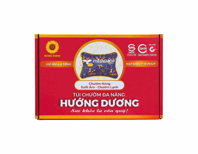 Túi chườm Hướng Dương cỡ trung (Hộp 1 túi)