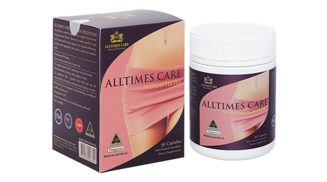 Viên uống Alltimes Care Platinum Weightloss hỗ trợ giảm béo (50 viên)