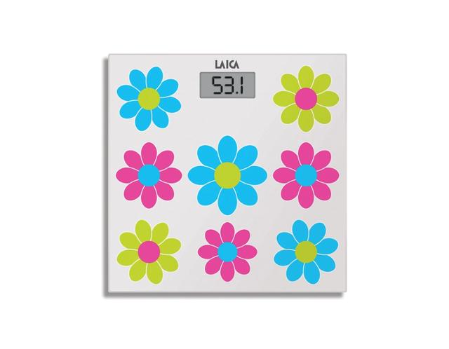 Cân sức khỏe điện tử Laica PS1050W thiết kế hiện đại, kiểm tra cân nặng cả gia đình
