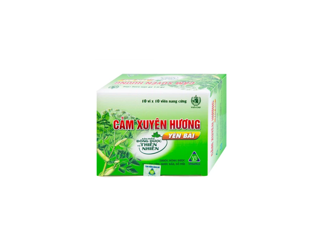 Thuốc Cảm Xuyên Hương Yên Bái trị cảm cúm, cảm lạnh (Hộp 10 vỉ x 10 viên)