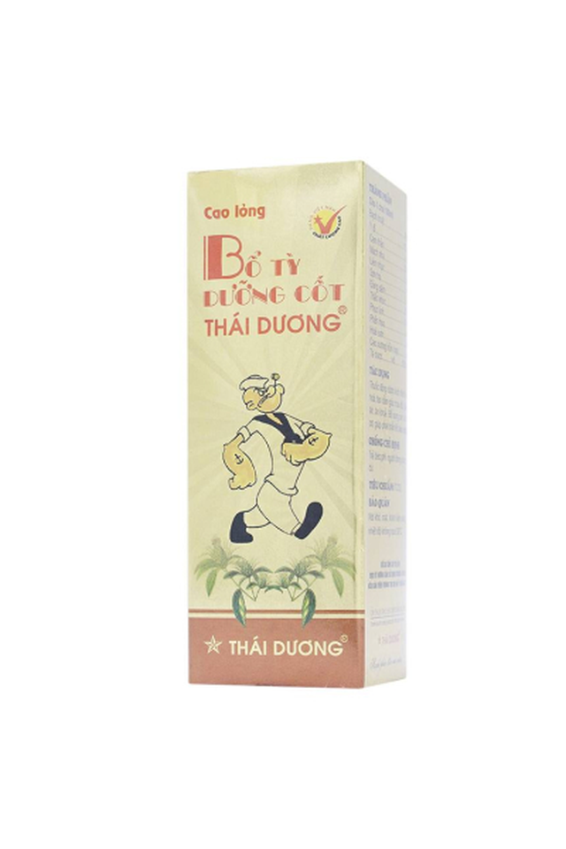 Cao lỏng Bổ Tỳ Dưỡng Cốt Thái Dương hỗ trợ điều trị chán ăn, đầy bụng, bổ sung canxi cho trẻ còi xương (Chai 100ml)