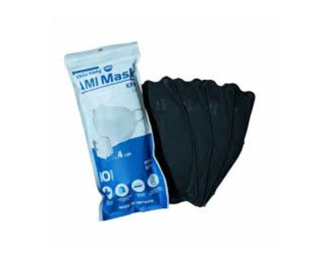 Khẩu trang Ami KF94 hỗ trợ ngăn bụi và vi khuẩn (Túi 10 chiếc)