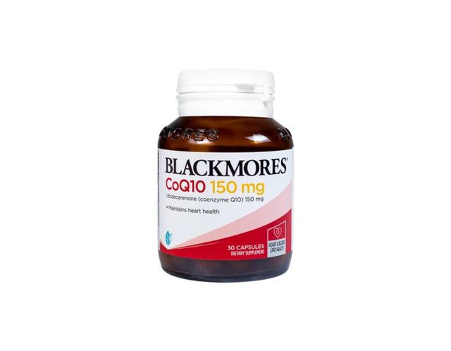 Viên uống Blackmores CoQ10 150mg hỗ trợ chống oxy hóa và duy trì sức khỏe tim (Lọ 30 viên)