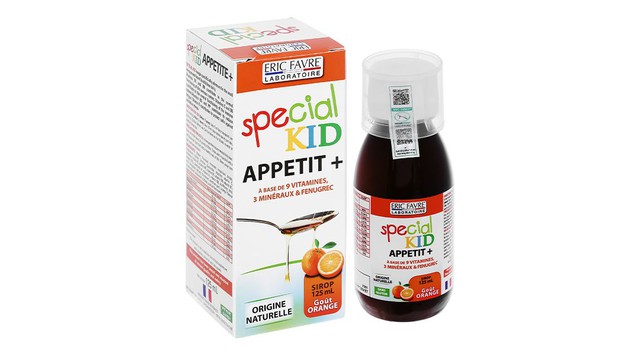Siro Special Kid Appetite+ kích thích ăn ngon, tiêu hóa tốt (Chai 125ml)