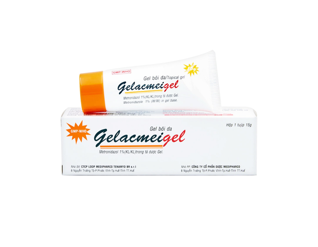 Gel bôi da Gelacmeigel Gel điều trị mụn mủ viêm ( tuýp 15g)