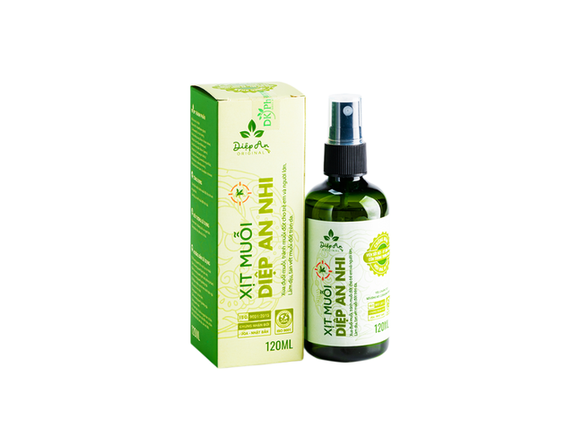 Xịt muỗi Diệp An Nhi xua đuổi muỗi, làm dịu, tan vết muỗi đốt trên da (50ml)