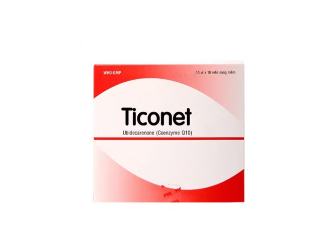 Thuốc Ticonet 500mg điều trị các bệnh có liên quan đến suy tim xung huyết nhẹ và vừa (Hộp 10 vỉ x 10 viên)
