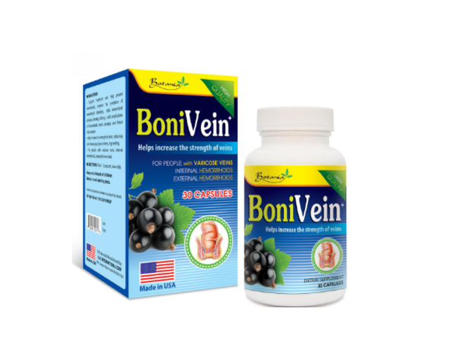 Viên uống BoniVein+ hỗ trợ giảm trĩ  Lọ 30 viên