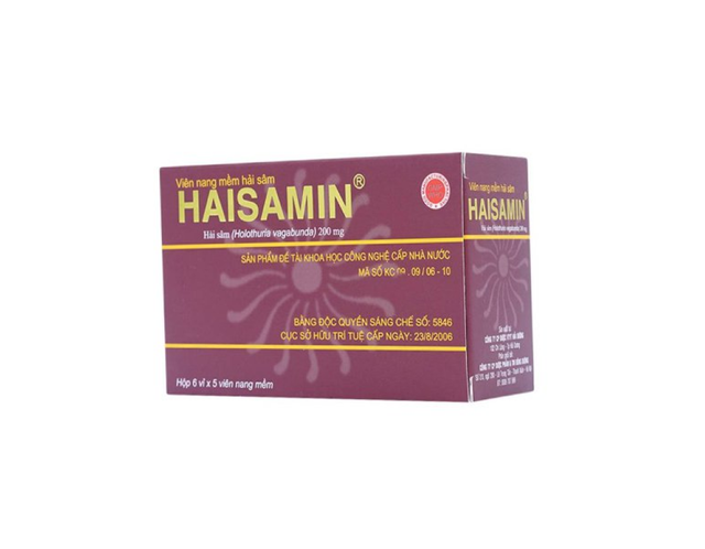 Thuốc Haisamin tăng cường sinh lực thể lực (Hộp 6 vỉ x 5 viên)