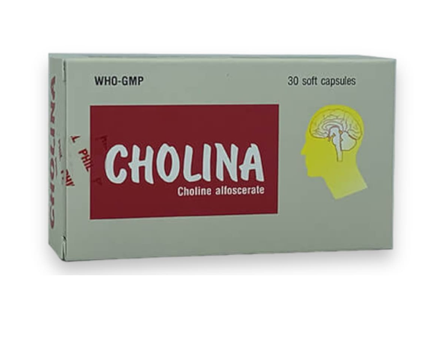 Thuốc Cholina 400mg hỗ trợ phục hồi chức năng cho não (Hộp 3 vỉ x 10 viên)