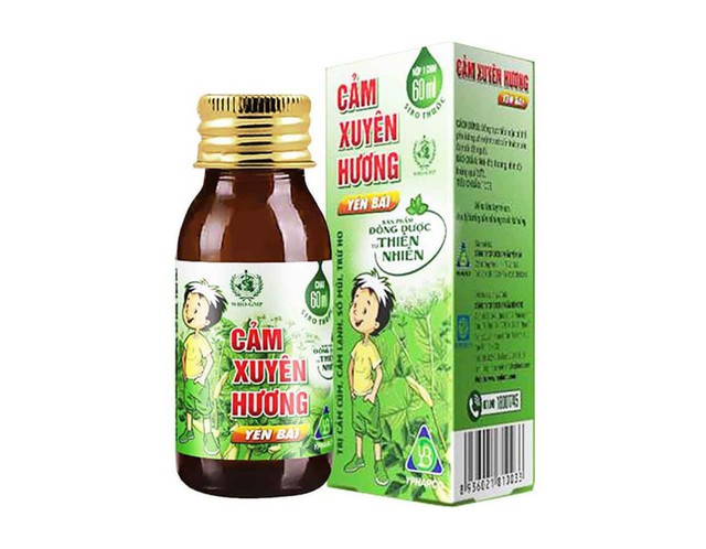 Siro cảm xuyên hương Yên Bái trị cảm cúm, cảm lạnh (Chai 60ml)