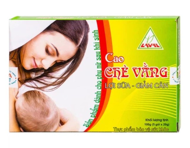 Cao Chè Vằng Lava giúp tiêu mỡ, giảm cholesterol, tốt cho gan nhiễm mỡ, ổn định huyết áp (5 gói)