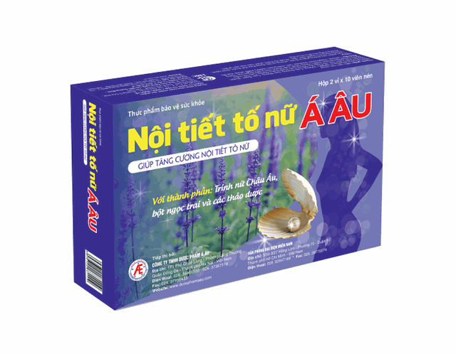 Nội tiết tố nữ Á Âu giúp tăng cường nội tiết tố nữ 2 vỉ X 10 viên