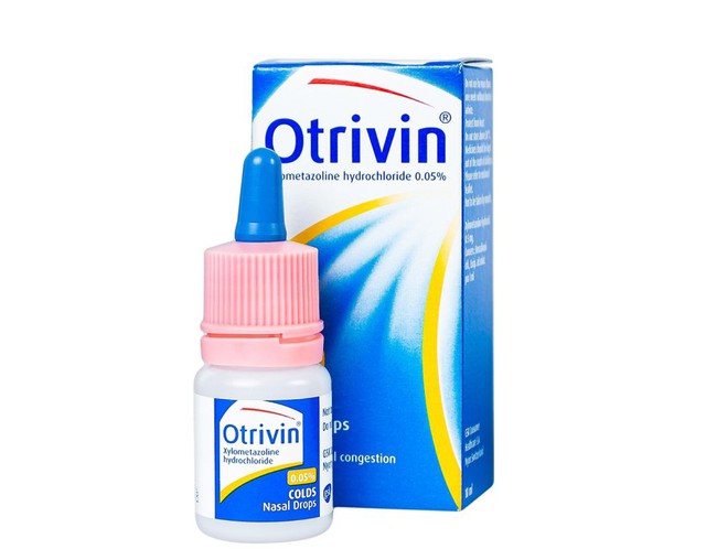 Thuốc nhỏ mũi Otrivin 0.05% điều trị nghẹt mũi (Chai 10ml)