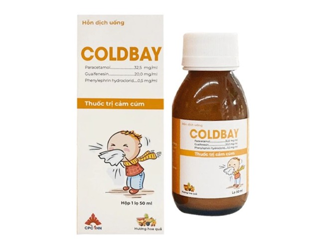Thuốc Coldbay trị cảm cúm (Chai 50ml) 