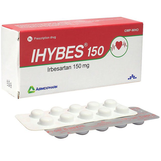Thuốc Ihybes 150mg điều trị tăng huyết áp động mạch vô căn (Hộp 3 vỉ x 10 viên)