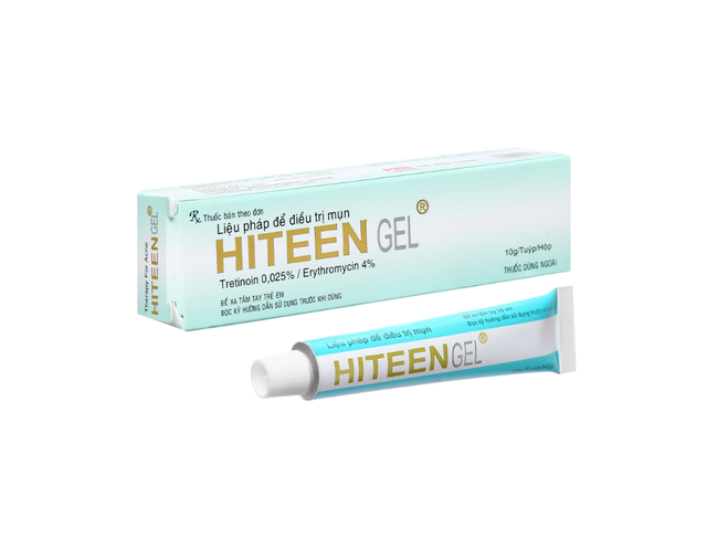 Thuốc bôi Hiteen trị mụn trứng cá (Tuýp 10g)