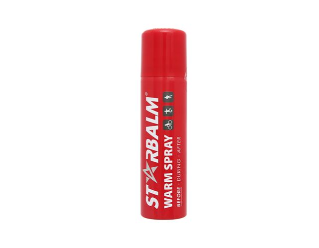 Xịt nóng Starbalm Warm Spray làm nóng, giảm đau cơ (Chai 150ml)