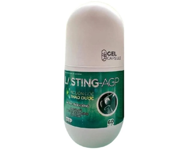 Viên uống Lasting - AGP Cap hoạt huyết, giảm đau nhức xương khớp (Lọ 60 viên)