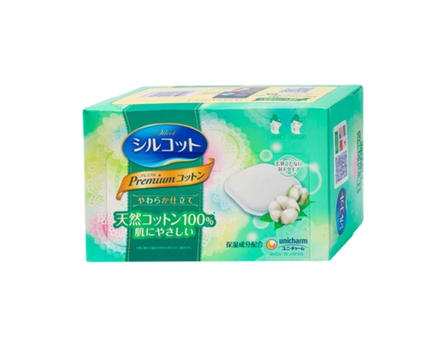 Bông Silcot Soft Touch Premium Cotton giúp tẩy trang và làm sạch hiệu quả (Hộp 66 miếng)