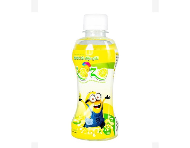 Nước bù điện giải ZoZo vị Chanh cung cấp năng lượng, vitamin cần thiết (Chai 250ml)