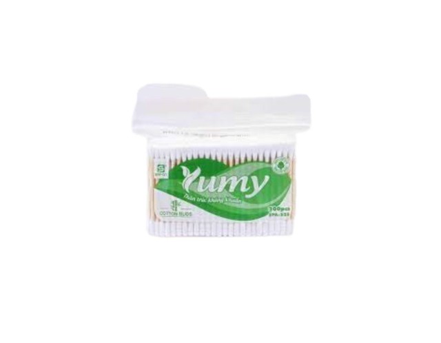 Bông tăm Yumy người lớn thân trúc giúp làm sạch tai (Gói 200 que)