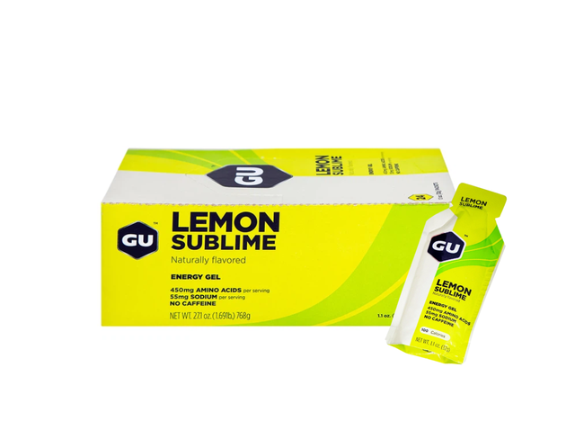 Gu Gel Mandarin Lemon Sublime bổ sung năng lượng cho hoạt động thể thao (Hộp 24 gói)