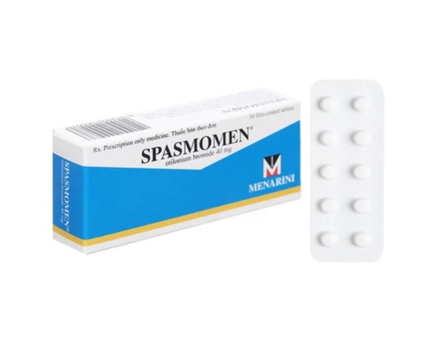 Thuốc Spasmomen điều trị hội chứng đại tràng kích thích (Hộp 3 vỉ x 10 viên)