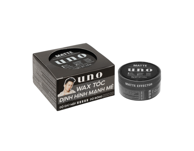 Sáp vuốt tóc UNO Matte Effector tạo kiểu định hình tóc (Hộp 80g)