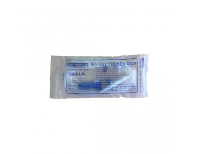 Bộ dây truyền dịch Tanaphar tiêm truyền tĩnh mạch (Bộ 1 dây)