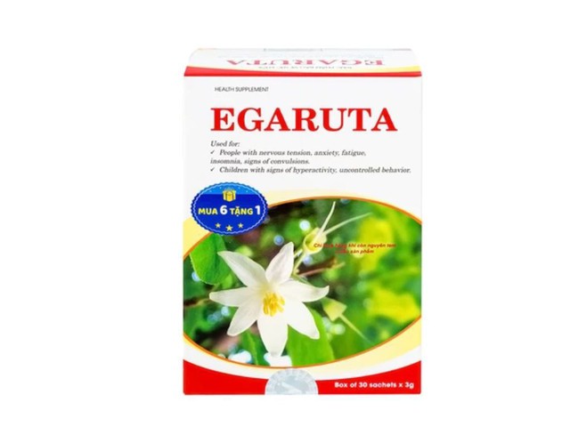 Cốm Egaruta Hồng Bàng dưỡng tâm, an thần (30 gói)