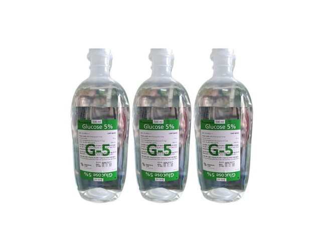 Dịch truyền tĩnh mạch Glucose 5% Kabi phòng và điều trị hạ đường huyết (Chai 250ml)